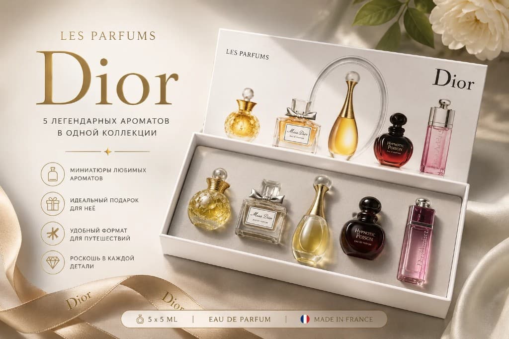 Набор миниатюр Dior